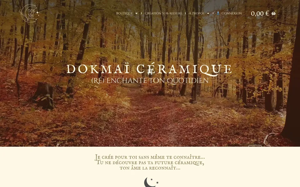Site Dokmaï Céramique sur ordinateur, tablette et téléphone