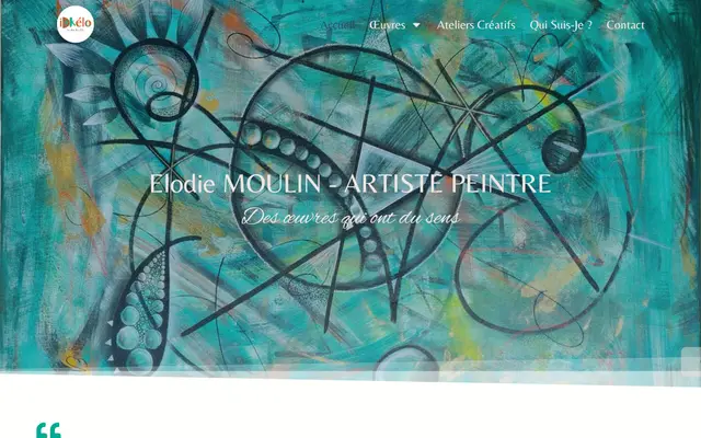 Page d'accueil du site Idkelo