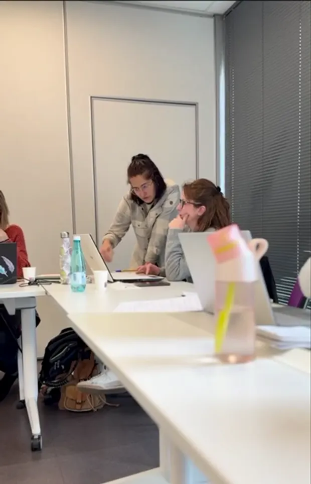 Un atelier de formation au studio de Web-Infinity